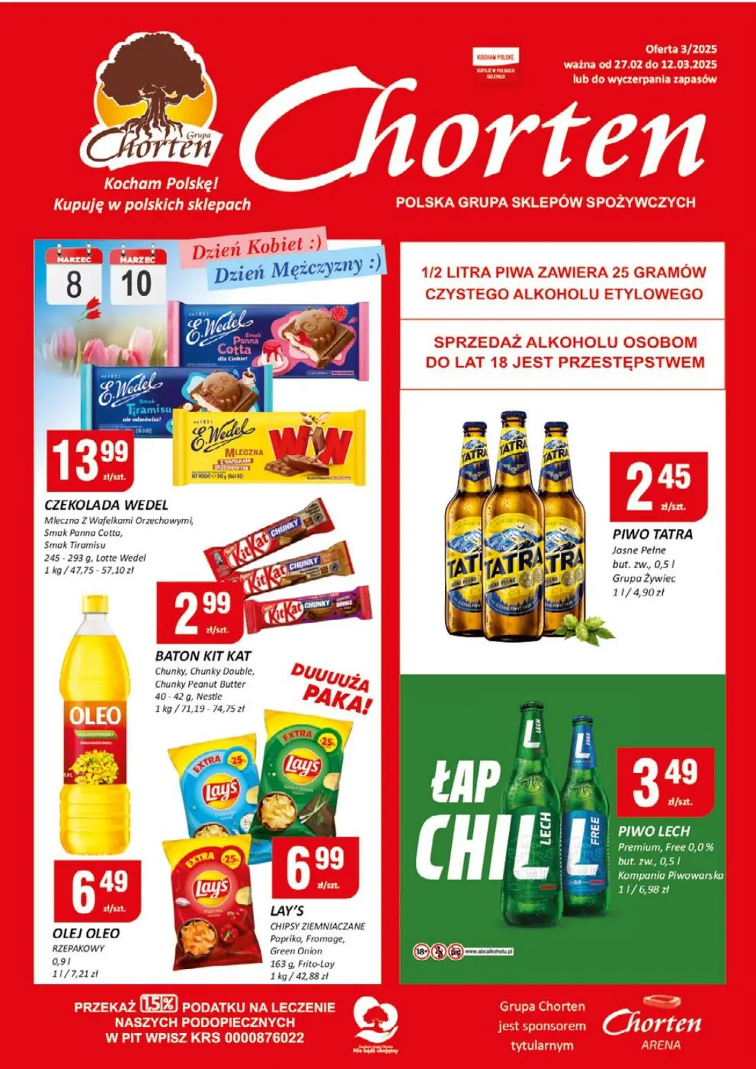 gazetka promocyjna Chorten Radom - minimarket - Strona 1