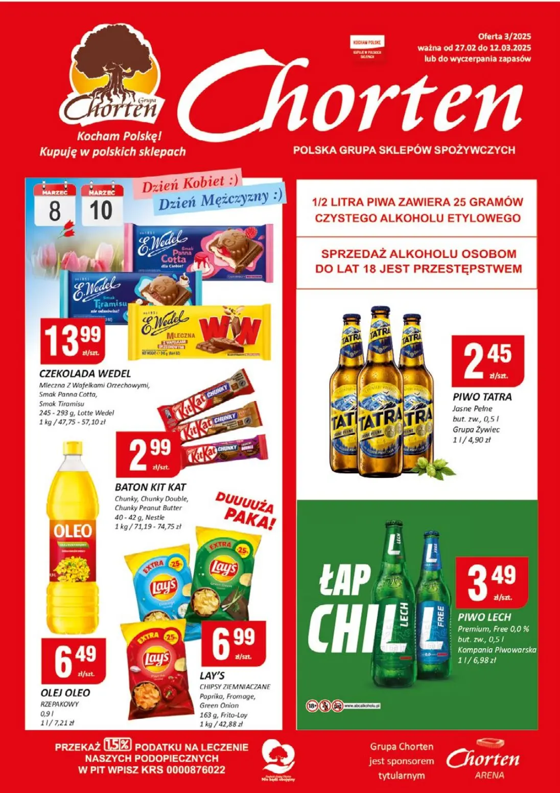 gazetka promocyjna Chorten Podlaskie - minimarket - Strona 1