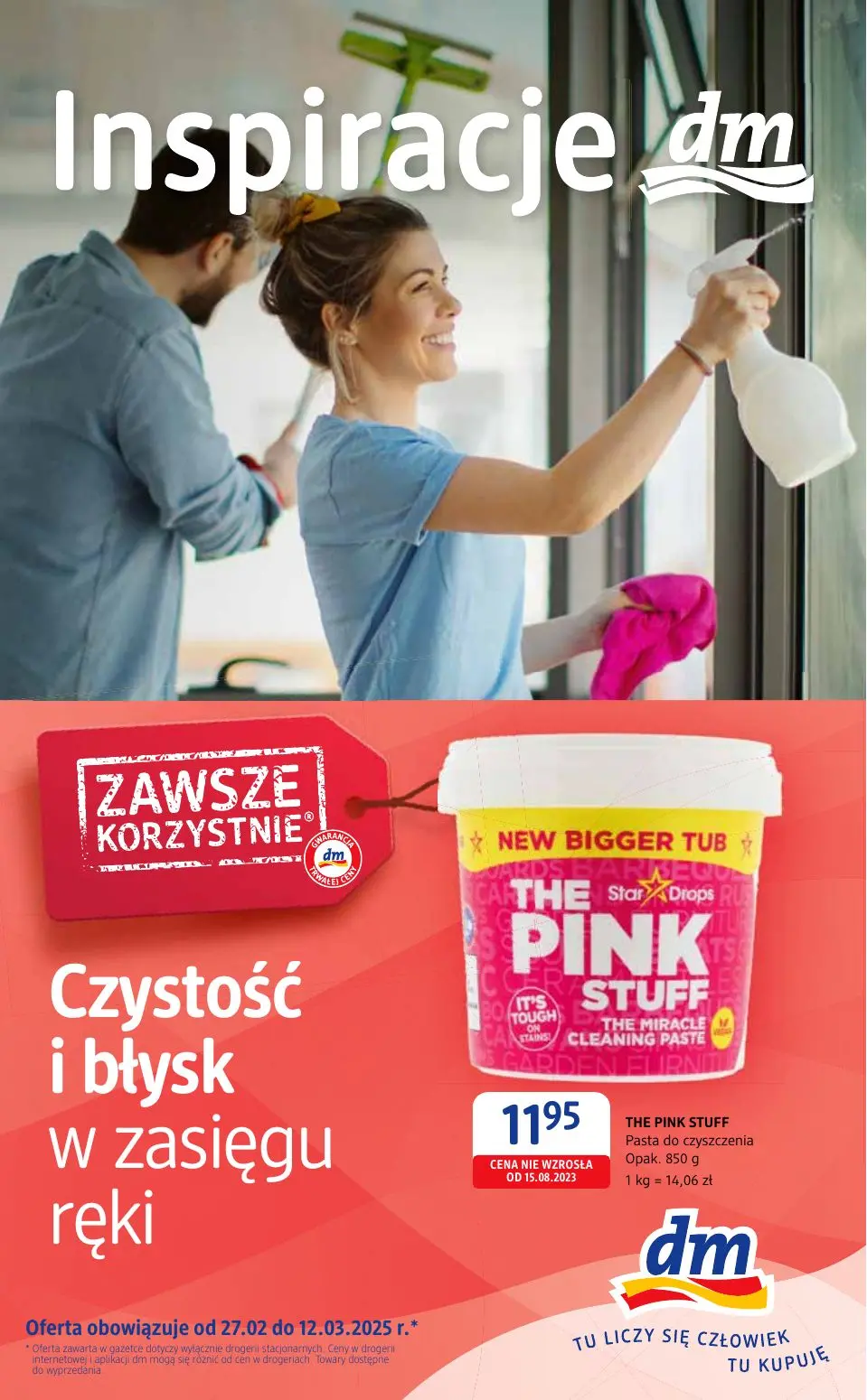 gazetka promocyjna Drogeria dm Inspiracje DM - Strona 1