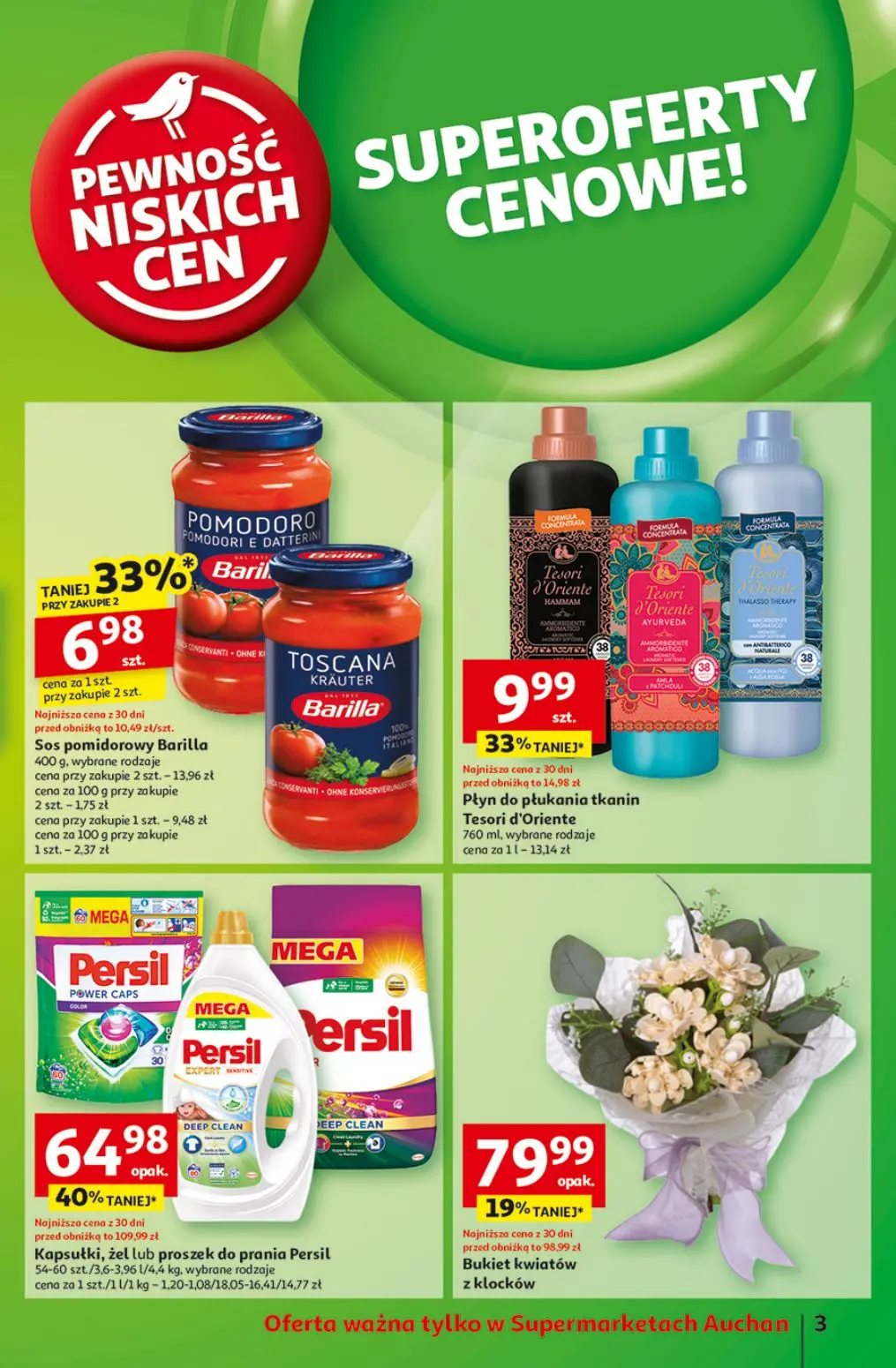 gazetka promocyjna Auchan Supermarket Z Małą Cenką dźwigniesz więcej! - Strona 3