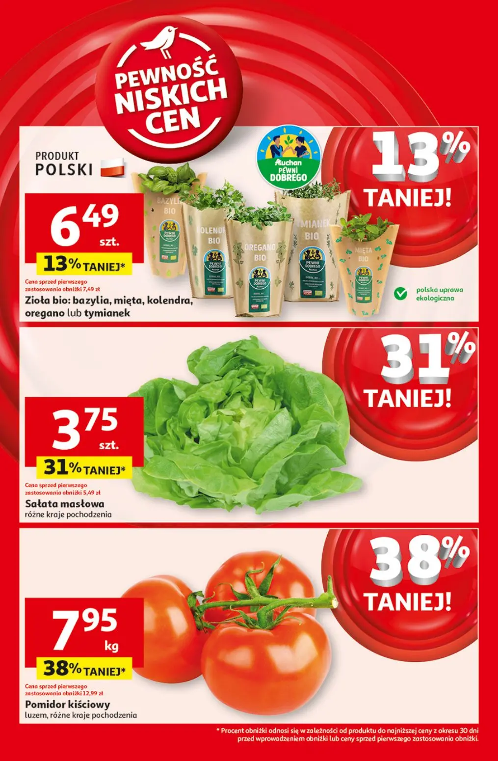 gazetka promocyjna Auchan Supermarket Z Małą Cenką dźwigniesz więcej! - Strona 4