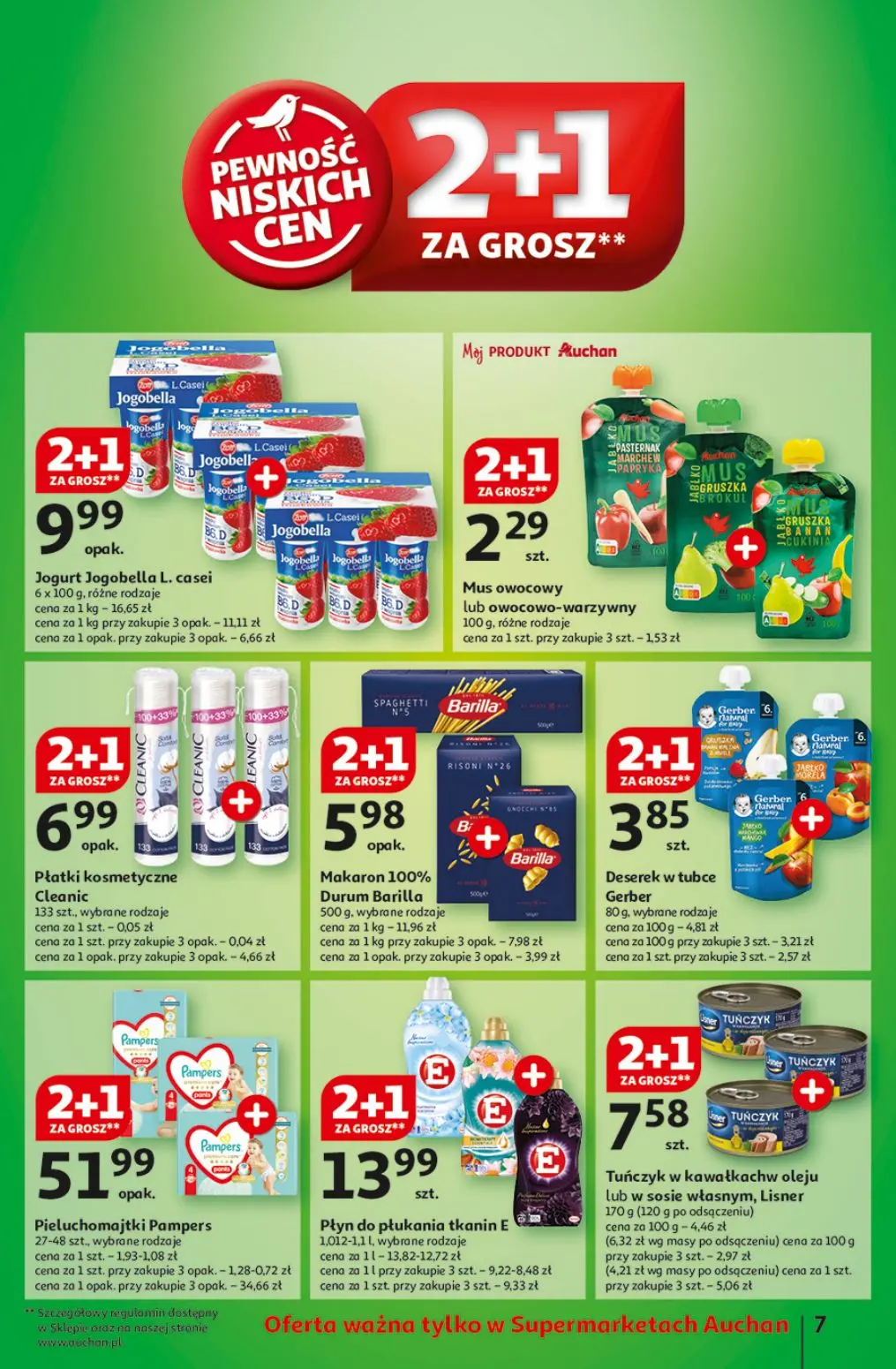 gazetka promocyjna Auchan Supermarket Z Małą Cenką dźwigniesz więcej! - Strona 9