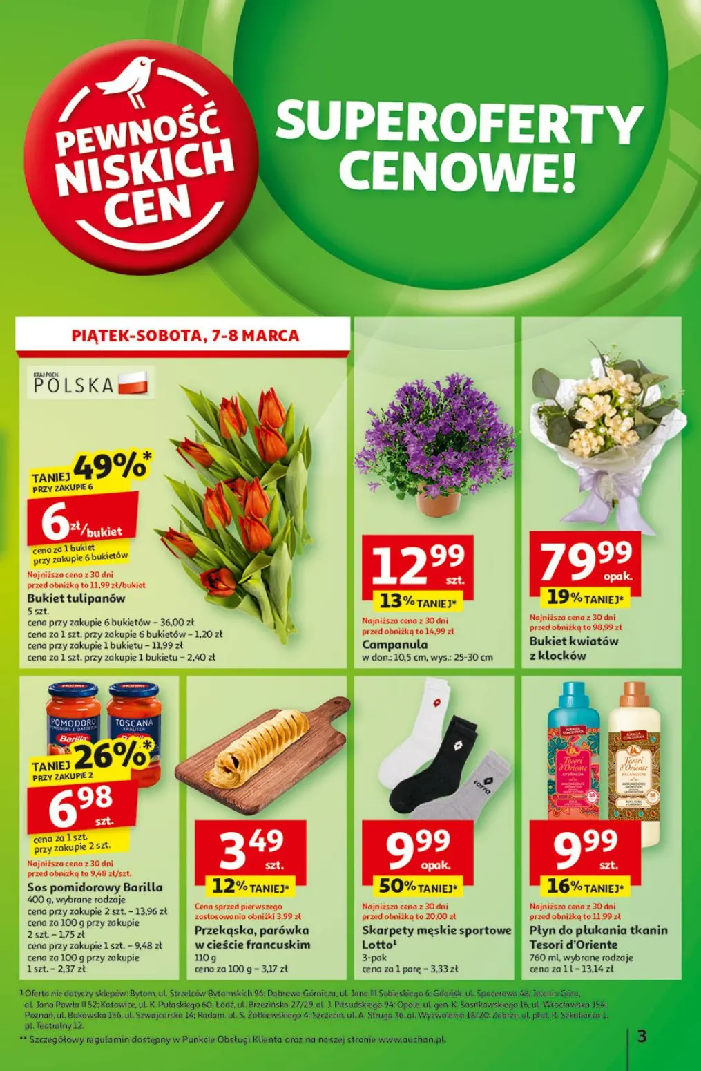 gazetka promocyjna Auchan Z Małą Cenką dźwigniesz więcej! - Strona 3