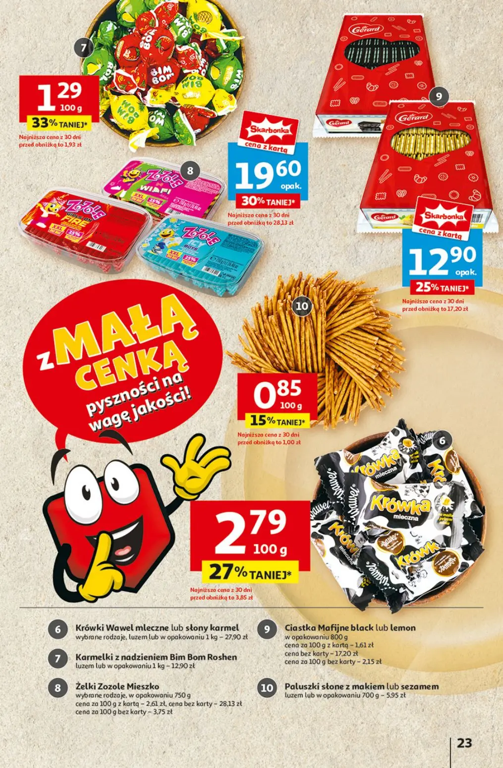 gazetka promocyjna Auchan Z Małą Cenką dźwigniesz więcej! - Strona 25