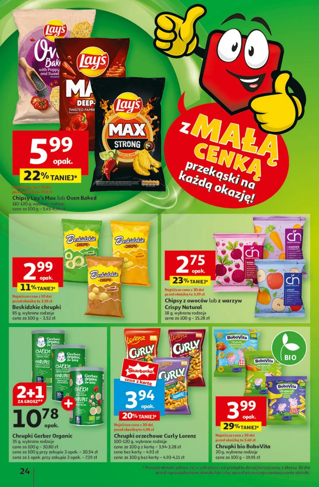 gazetka promocyjna Auchan Z Małą Cenką dźwigniesz więcej! - Strona 26