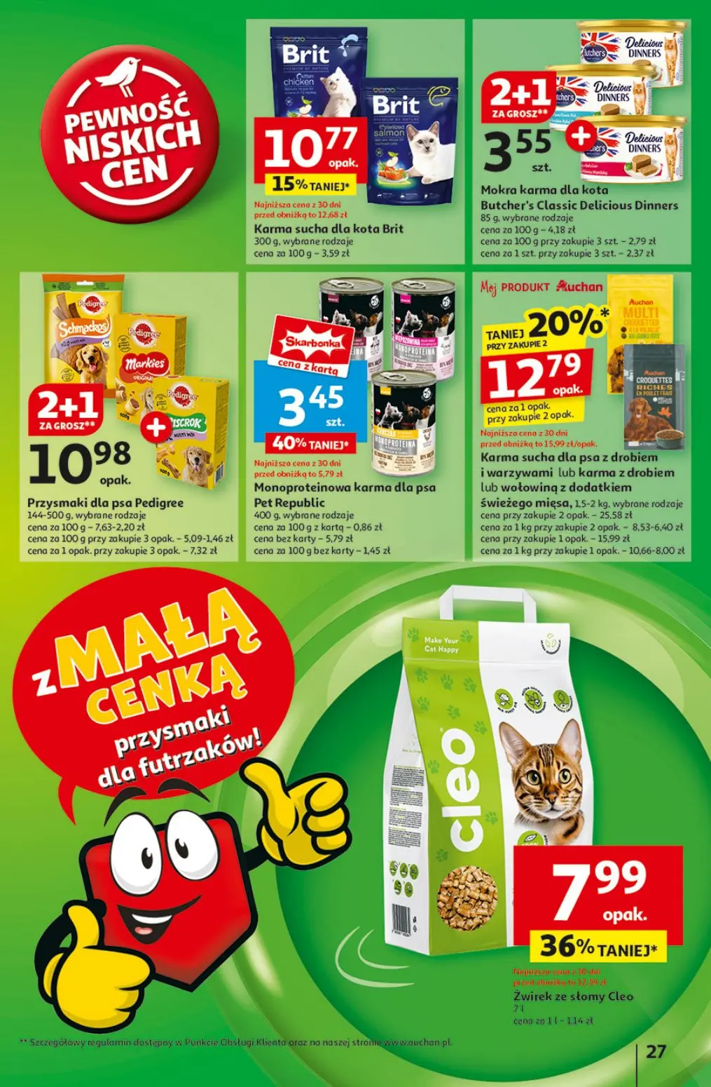 gazetka promocyjna Auchan Z Małą Cenką dźwigniesz więcej! - Strona 29