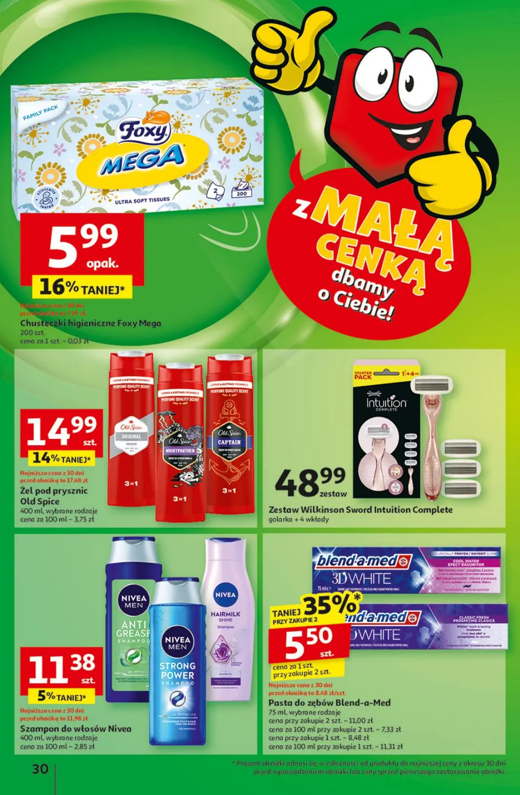 gazetka promocyjna Auchan Z Małą Cenką dźwigniesz więcej! - Strona 32