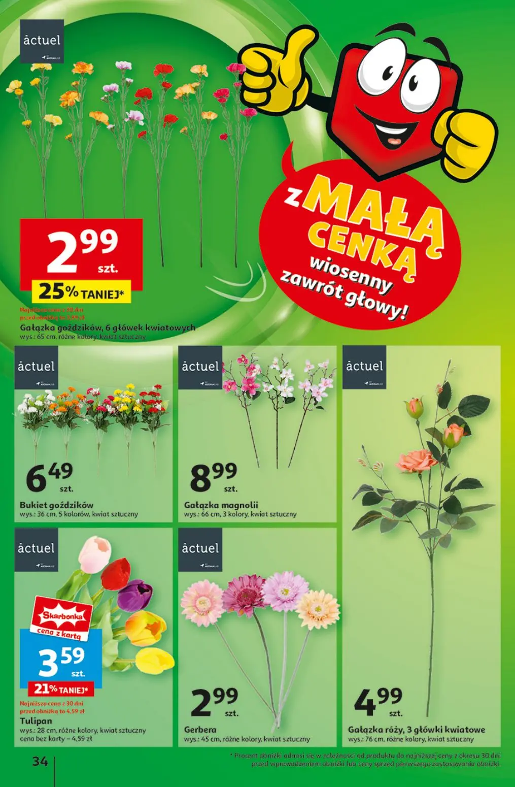 gazetka promocyjna Auchan Z Małą Cenką dźwigniesz więcej! - Strona 38