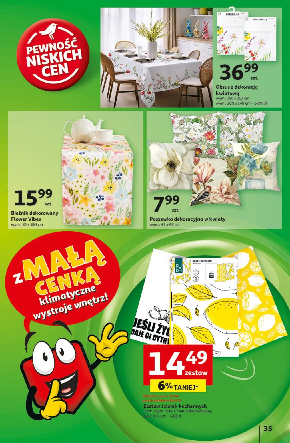 gazetka promocyjna Auchan Z Małą Cenką dźwigniesz więcej! - Strona 39