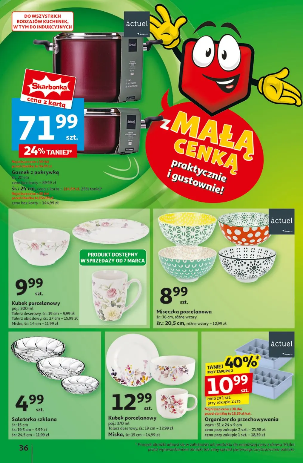 gazetka promocyjna Auchan Z Małą Cenką dźwigniesz więcej! - Strona 40