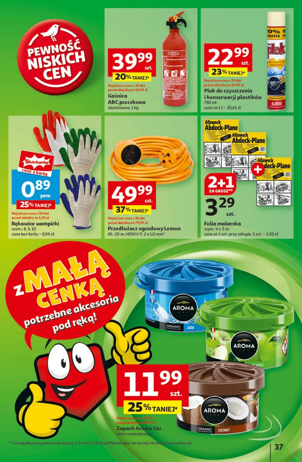 gazetka promocyjna Auchan Z Małą Cenką dźwigniesz więcej! - Strona 41