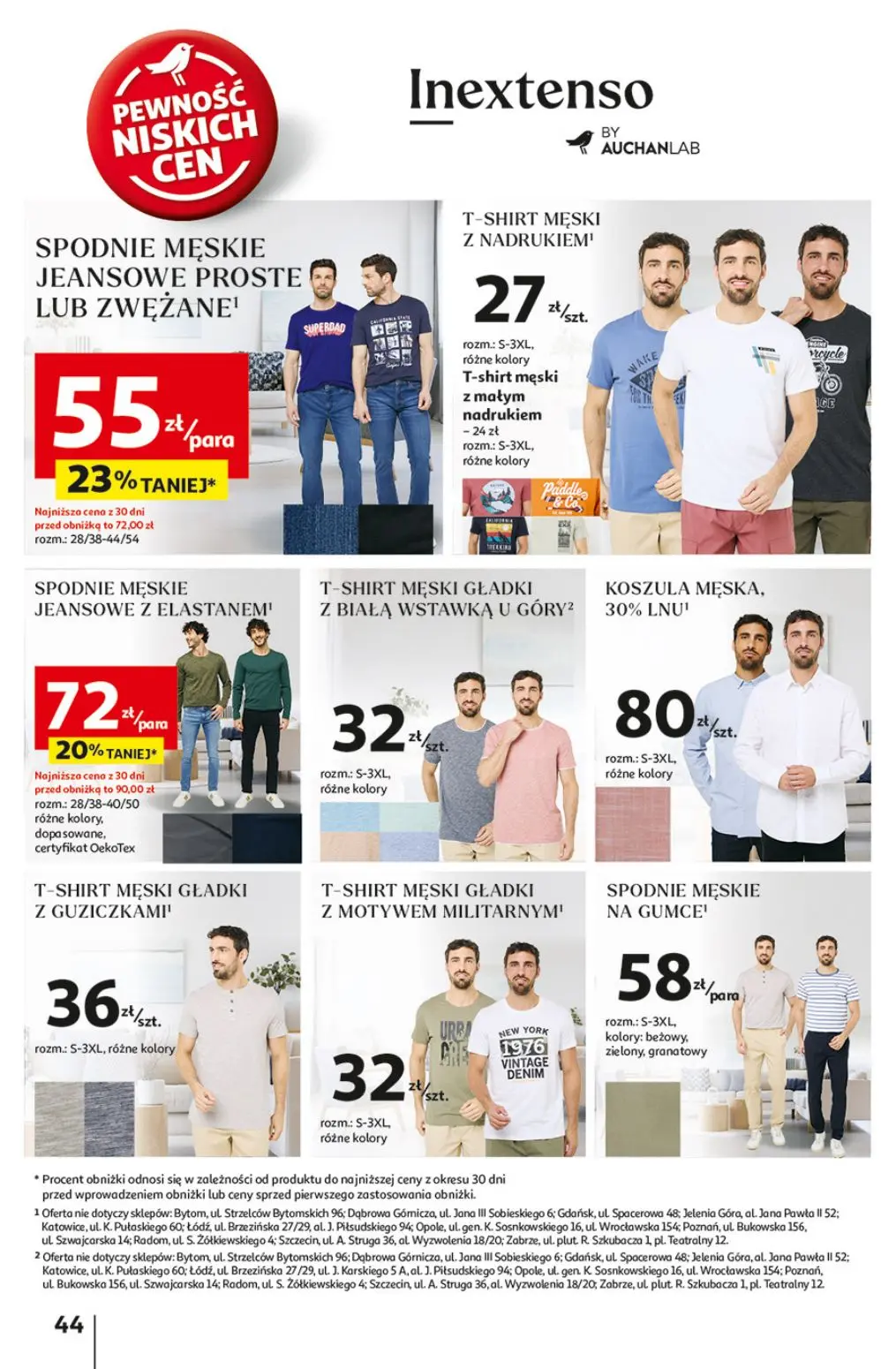 gazetka promocyjna Auchan Z Małą Cenką dźwigniesz więcej! - Strona 48