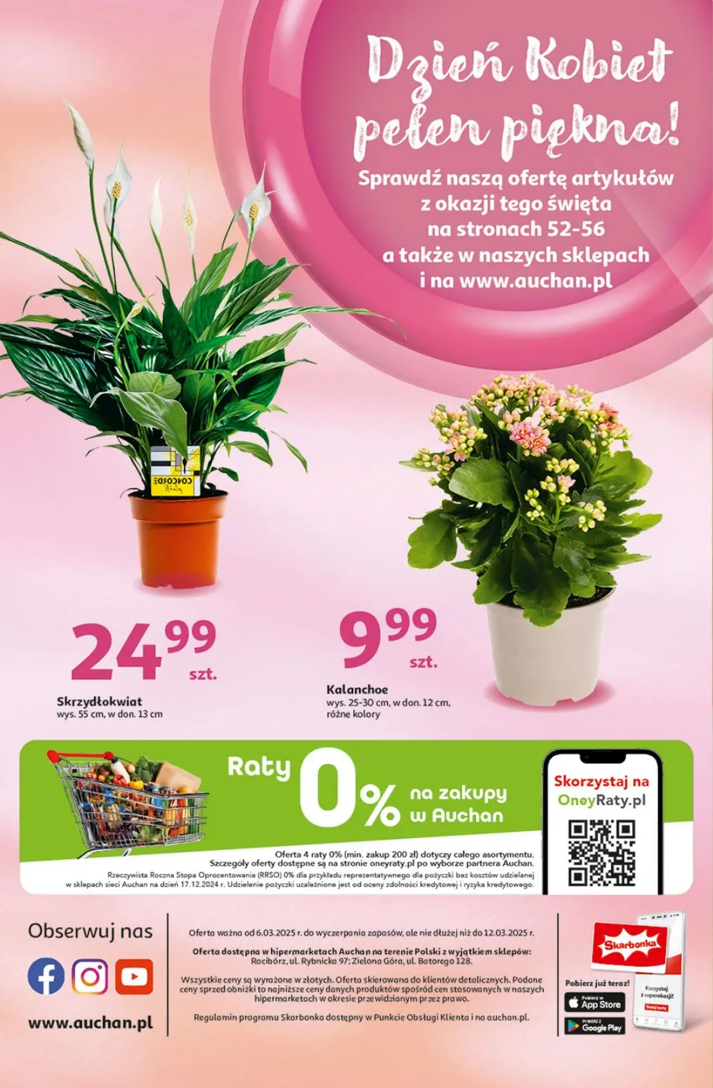 gazetka promocyjna Auchan Z Małą Cenką dźwigniesz więcej! - Strona 60