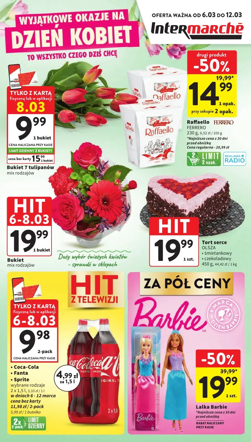 gazetka promocyjna Intermarche Wyjątkowe okazje na Dzień kobiet - Strona 1