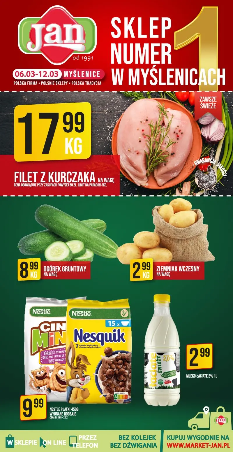 gazetka promocyjna Jan Myślenice - Strona 1