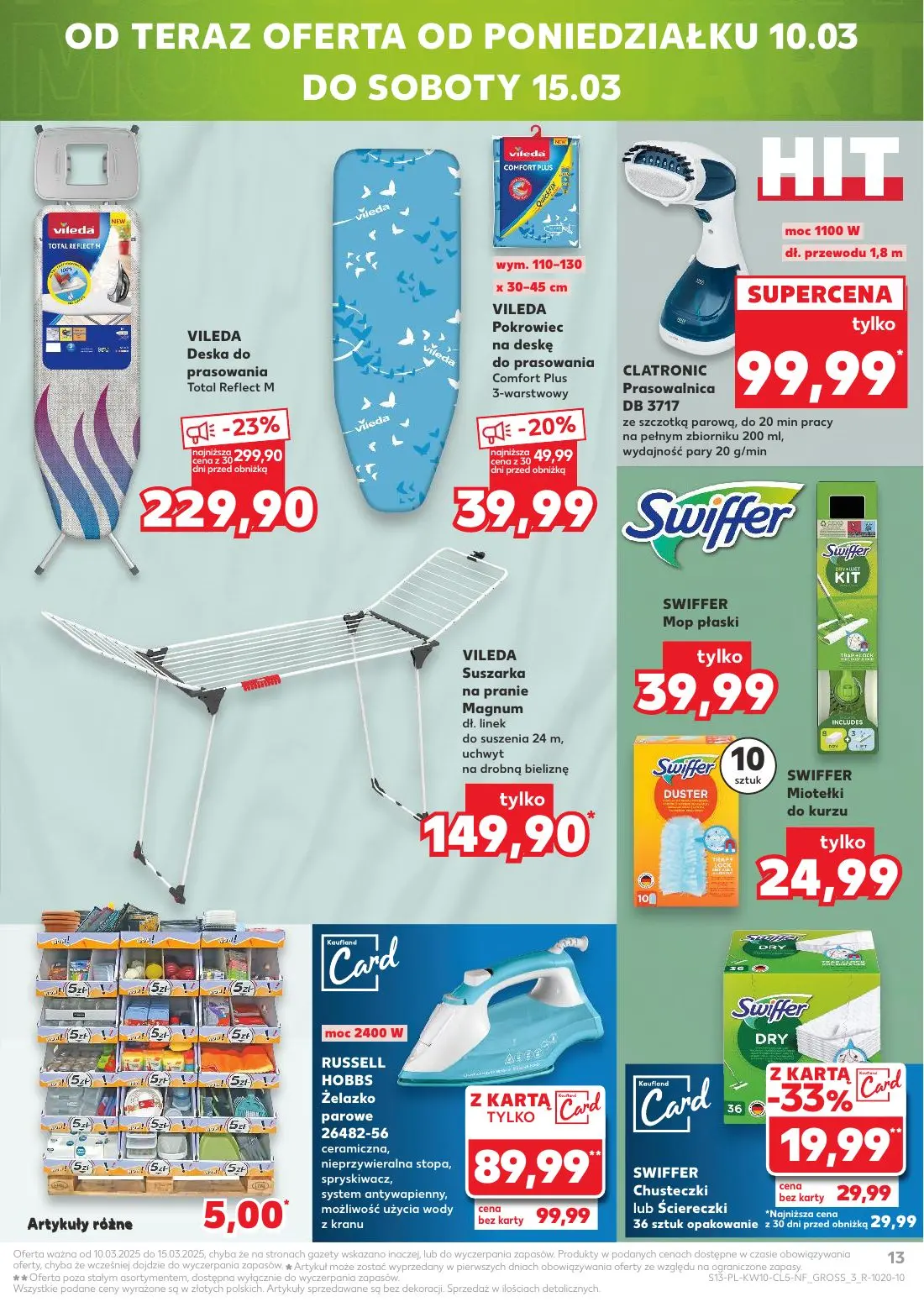 gazetka promocyjna Kaufland Mega okazje - Strona 13