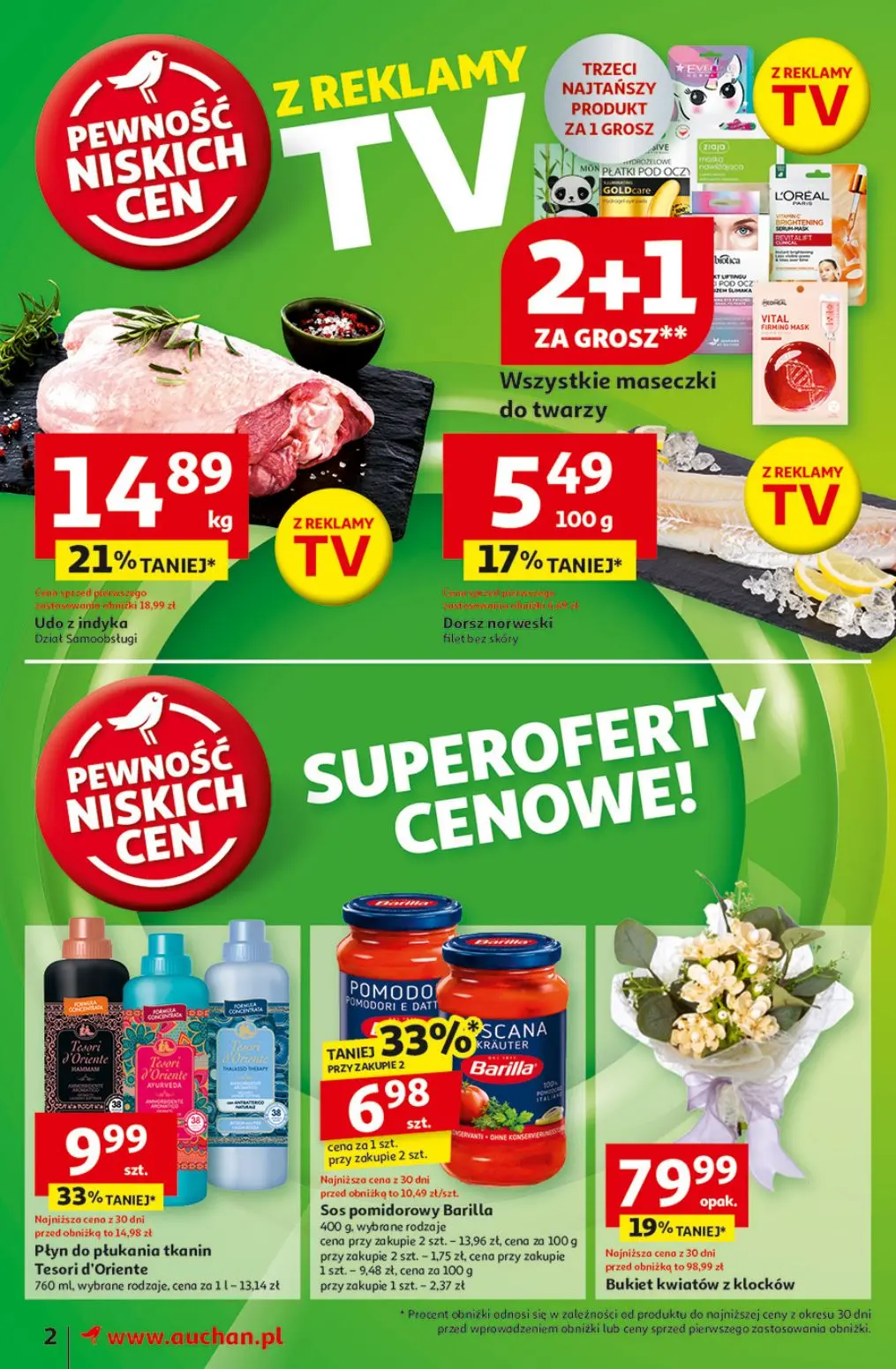 gazetka promocyjna Moje Auchan Z Małą Cenką dźwigniesz więcej! - Strona 2