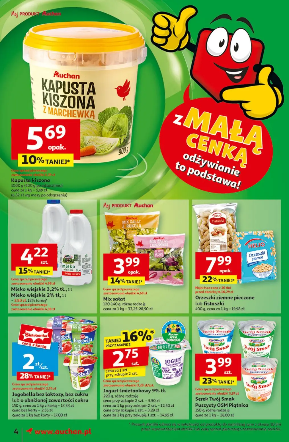 gazetka promocyjna Moje Auchan Z Małą Cenką dźwigniesz więcej! - Strona 6