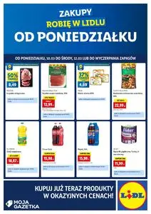 Gazetka promocyjna LIDL, ważna od 2025-03-10 do 2025-03-12.