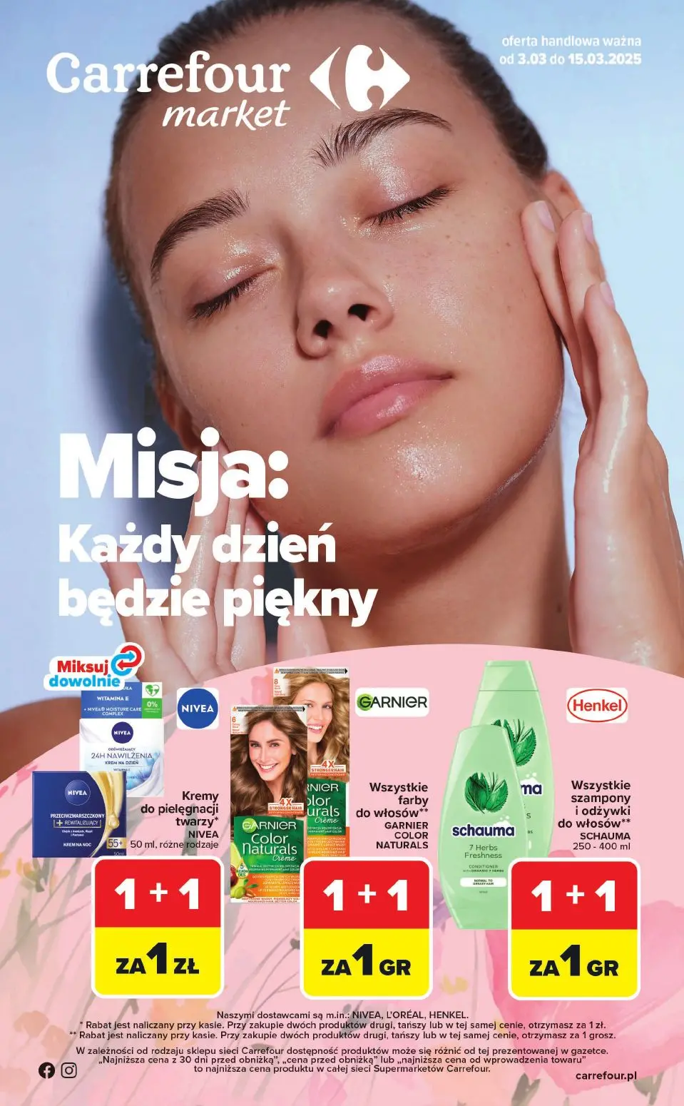 gazetka promocyjna Carrefour Market Każdy dzień będzie piękny - Strona 1