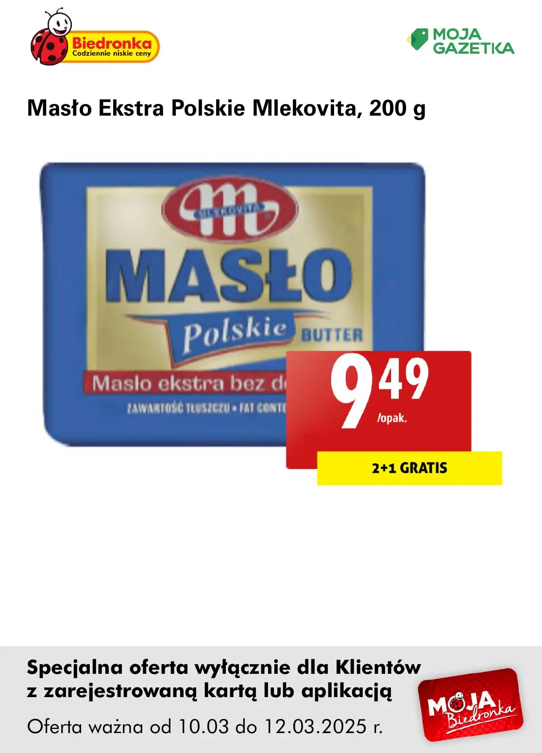 gazetka promocyjna Biedronka Oferta z kartą Moja Biedronka - Strona 2