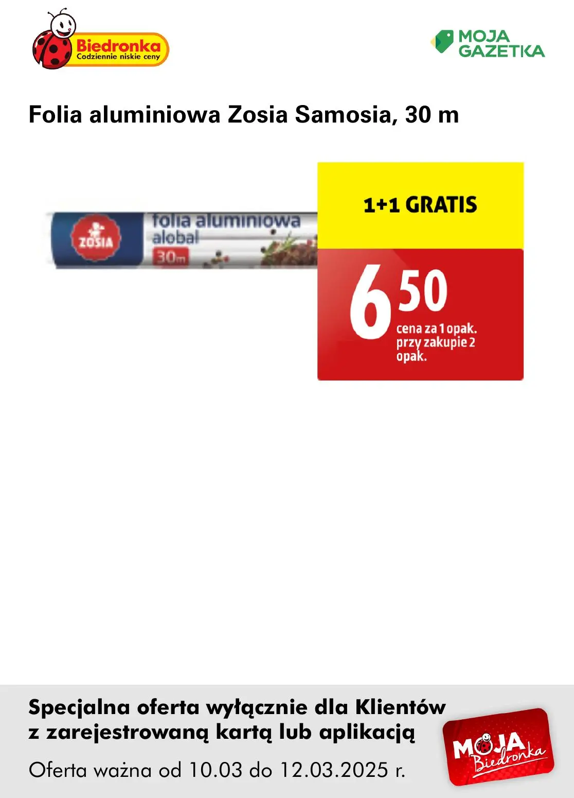 gazetka promocyjna Biedronka Oferta z kartą Moja Biedronka - Strona 6