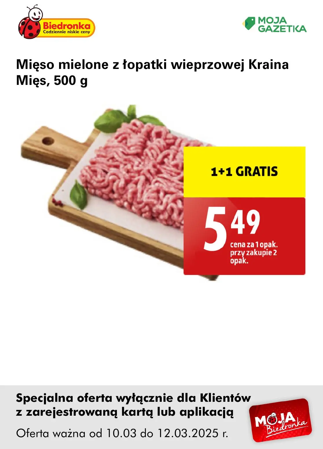 gazetka promocyjna Biedronka Oferta z kartą Moja Biedronka - Strona 7