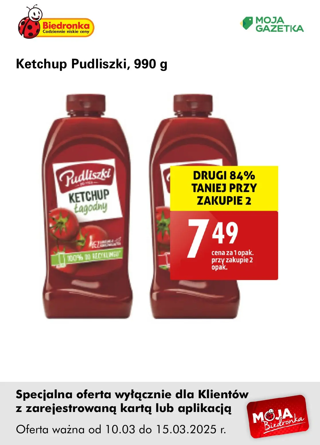 gazetka promocyjna Biedronka Oferta z kartą Moja Biedronka - Strona 9