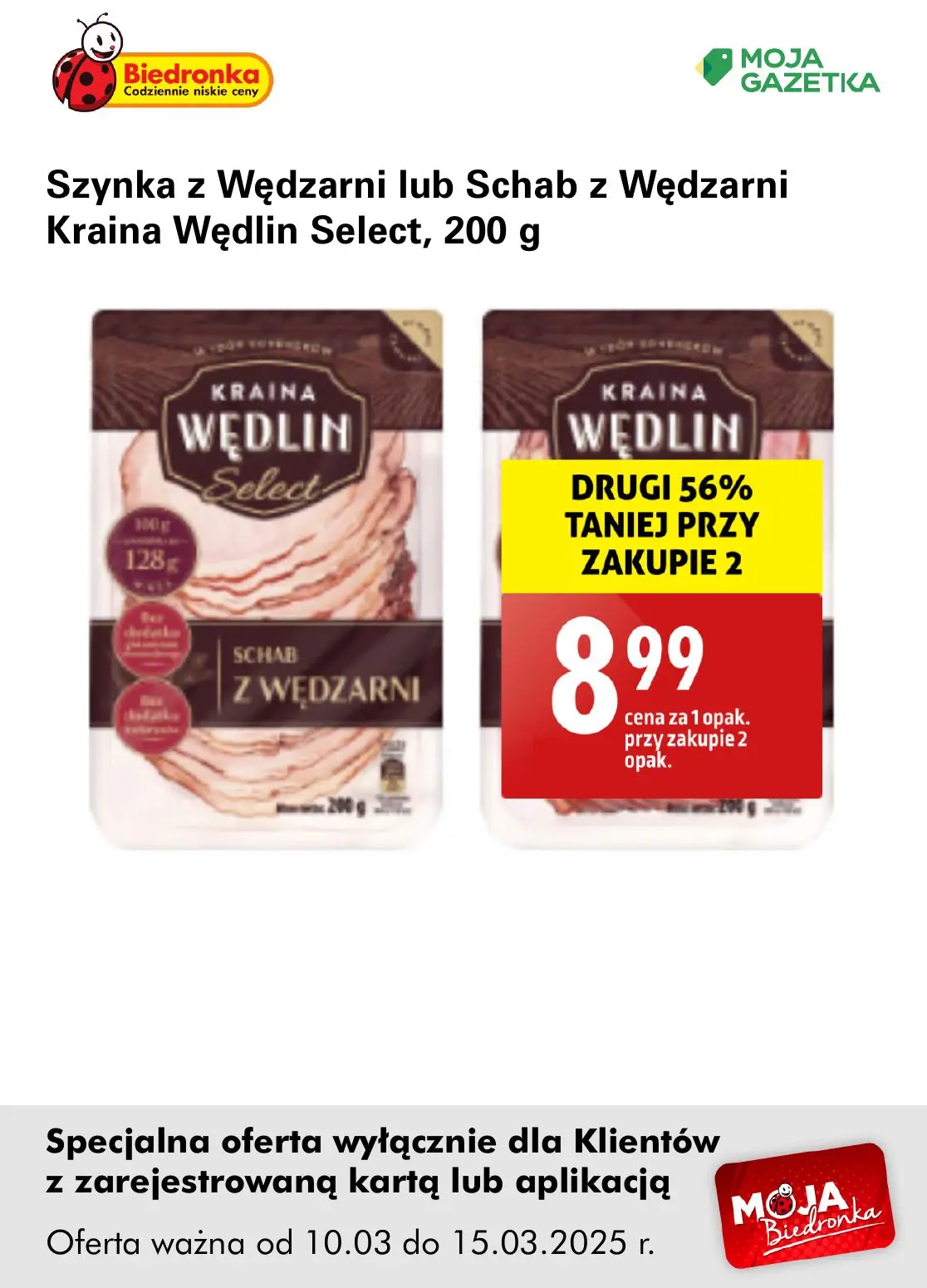 gazetka promocyjna Biedronka Oferta z kartą Moja Biedronka - Strona 14