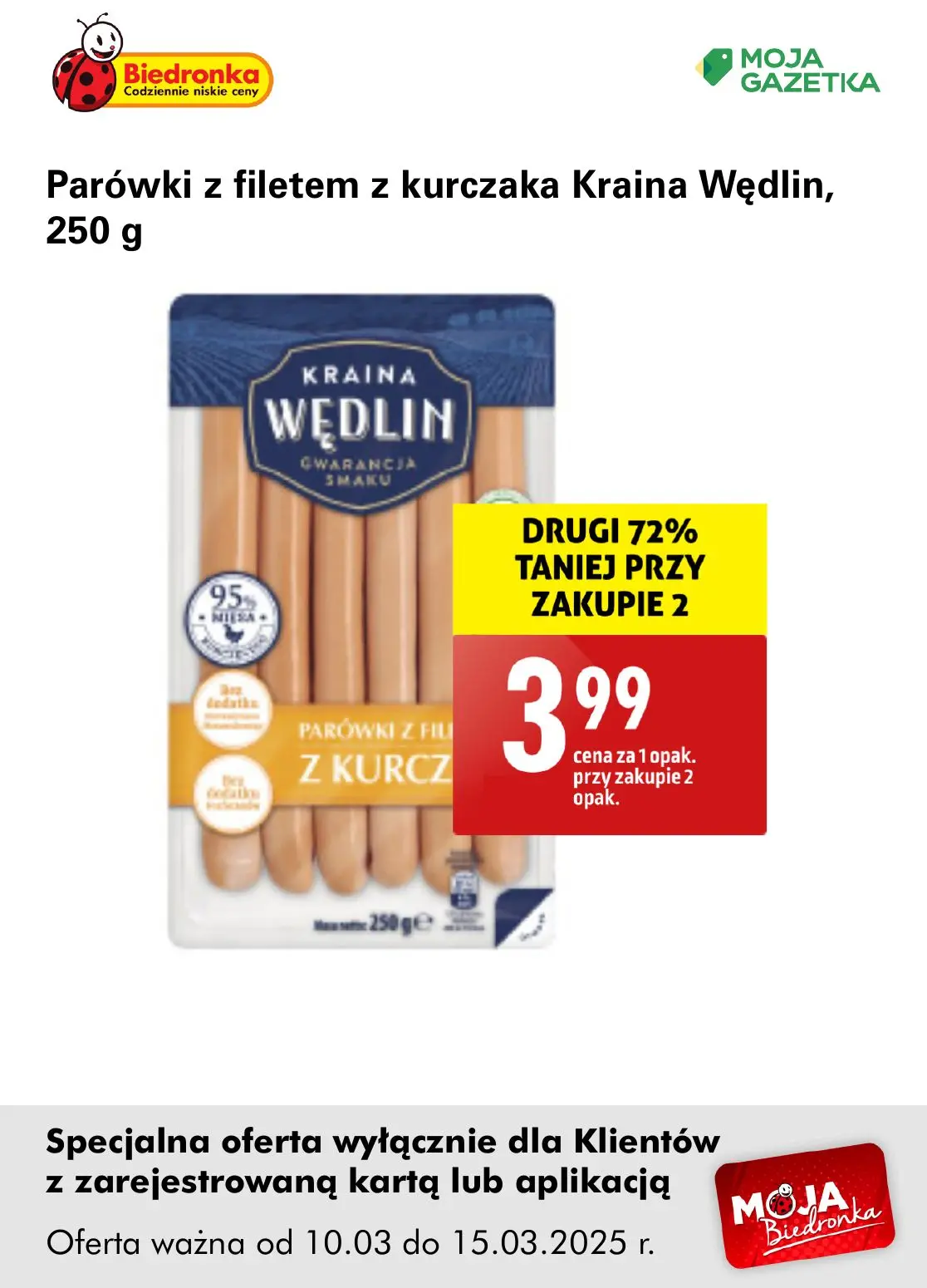 gazetka promocyjna Biedronka Oferta z kartą Moja Biedronka - Strona 16