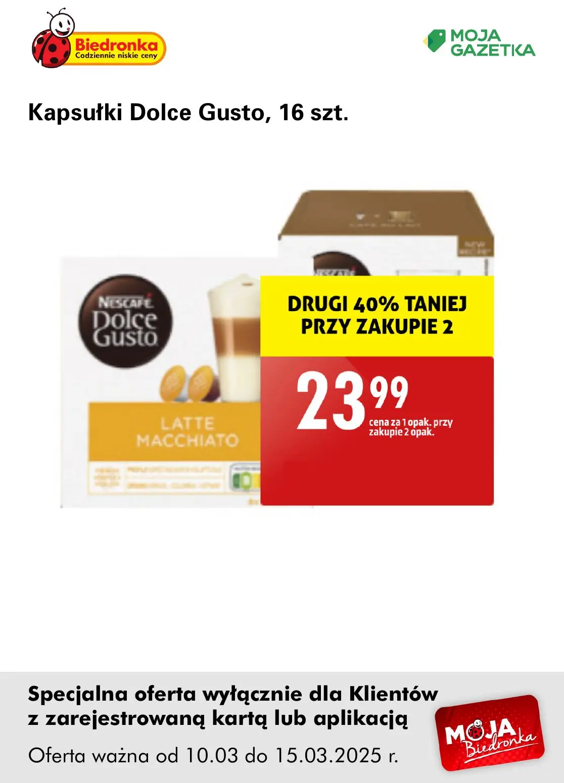 gazetka promocyjna Biedronka Oferta z kartą Moja Biedronka - Strona 18