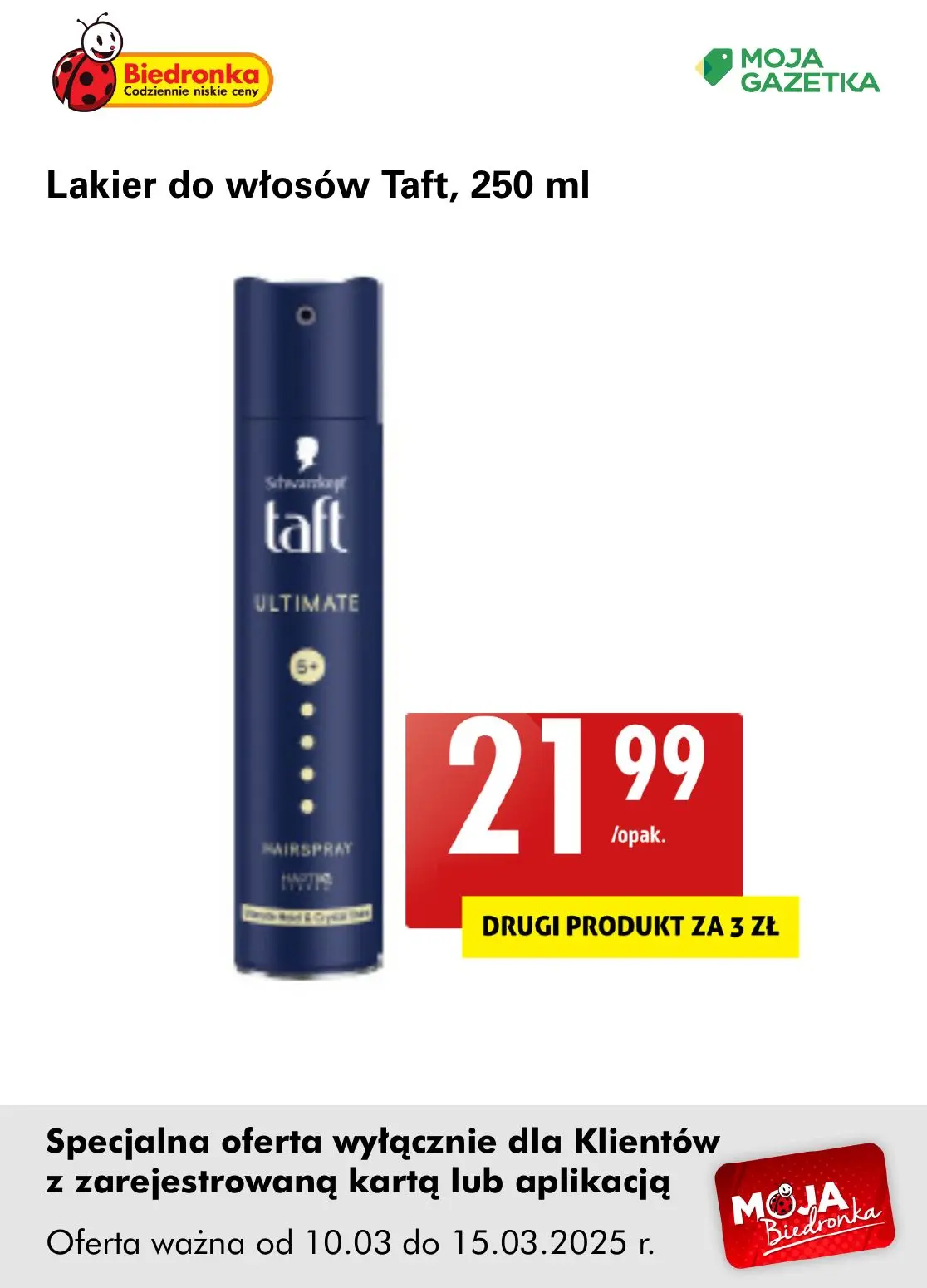 gazetka promocyjna Biedronka Oferta z kartą Moja Biedronka - Strona 21