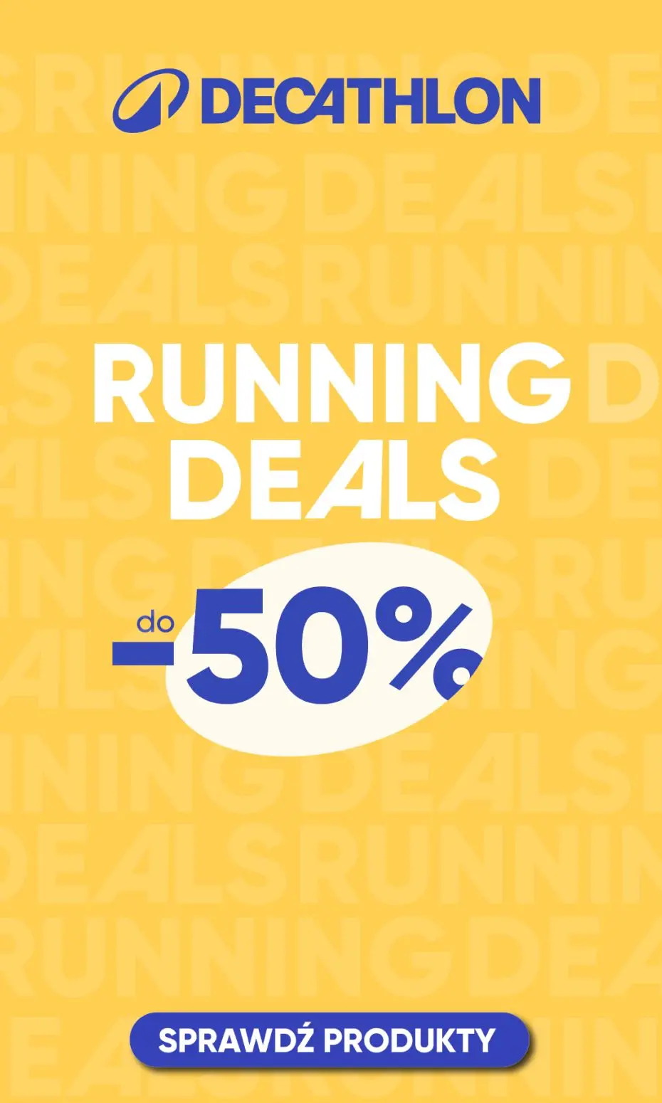 gazetka promocyjna Decathlon Running Deals - biegowe okazje do -50%!  - Strona 1