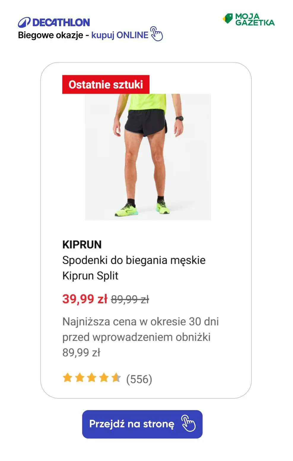 gazetka promocyjna Decathlon Running Deals - biegowe okazje do -50%!  - Strona 7