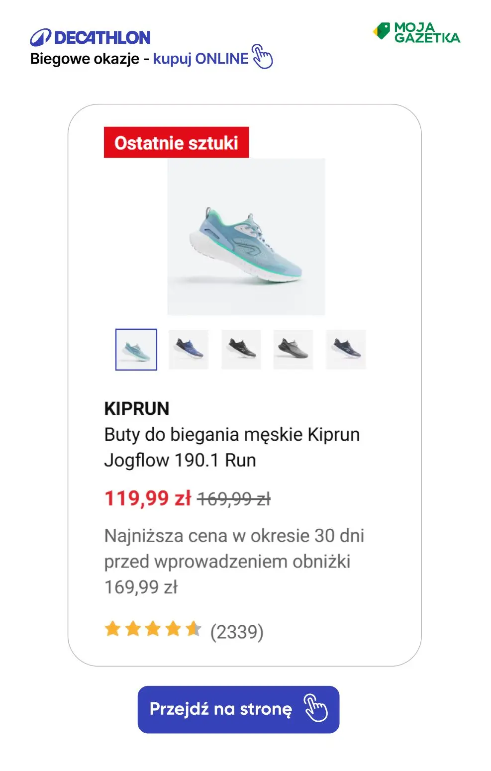 gazetka promocyjna Decathlon Running Deals - biegowe okazje do -50%!  - Strona 10