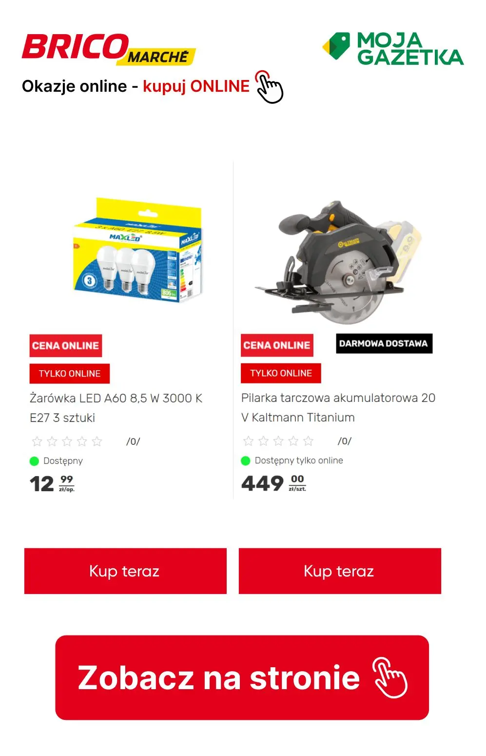 gazetka promocyjna BRICOMARCHE Okazje online! - Strona 13