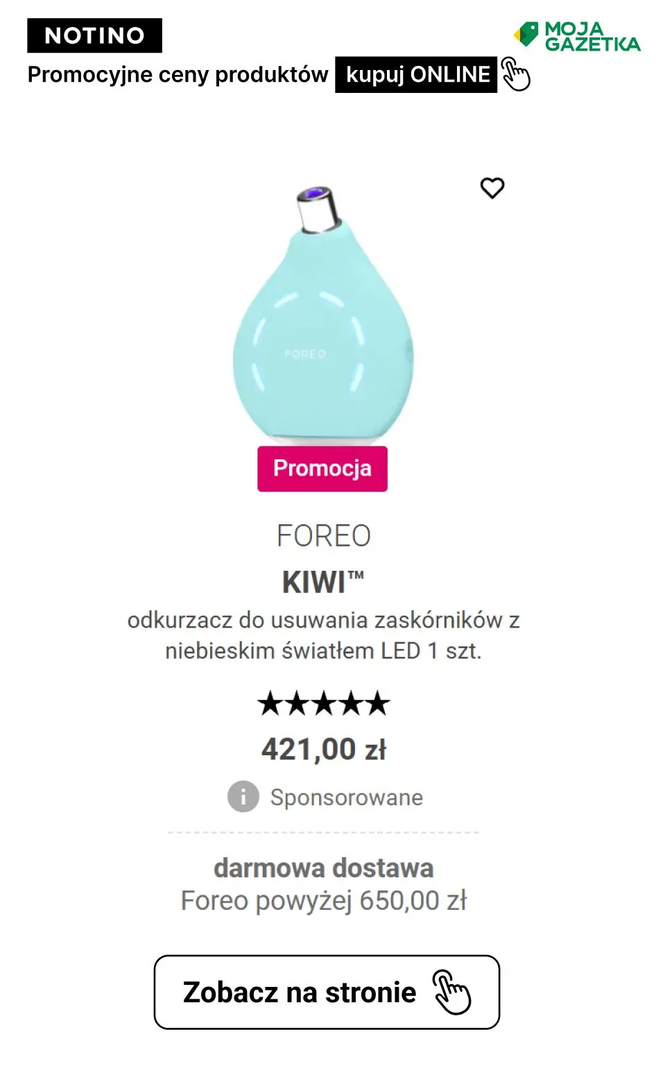 gazetka promocyjna Notino PROMOCJE NOTINO NA PERFUMY I KOSMETYKI - Strona 6