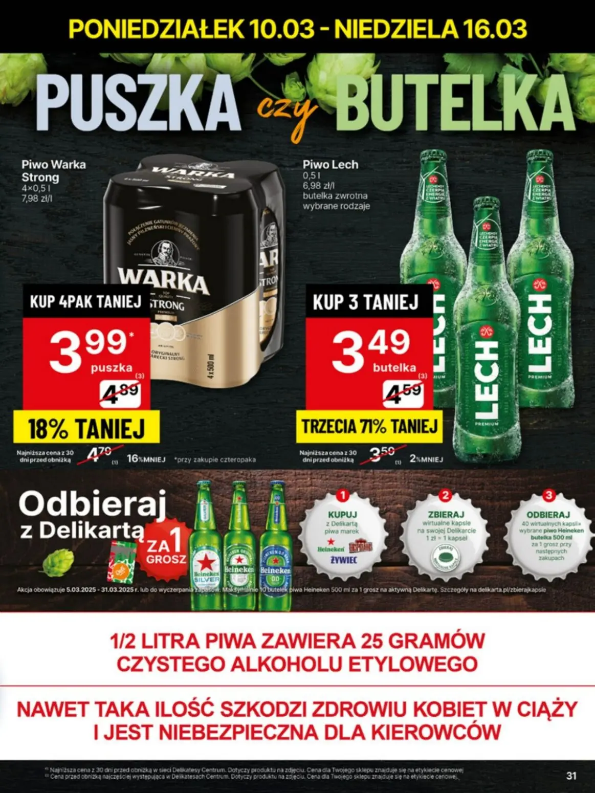 gazetka promocyjna Delikatesy Centrum Od poniedziałku - Strona 31