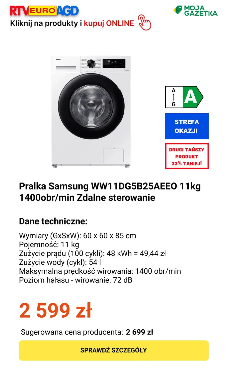 gazetka promocyjna RTV EURO AGD Drugi, tańszy –33% - Strona 4