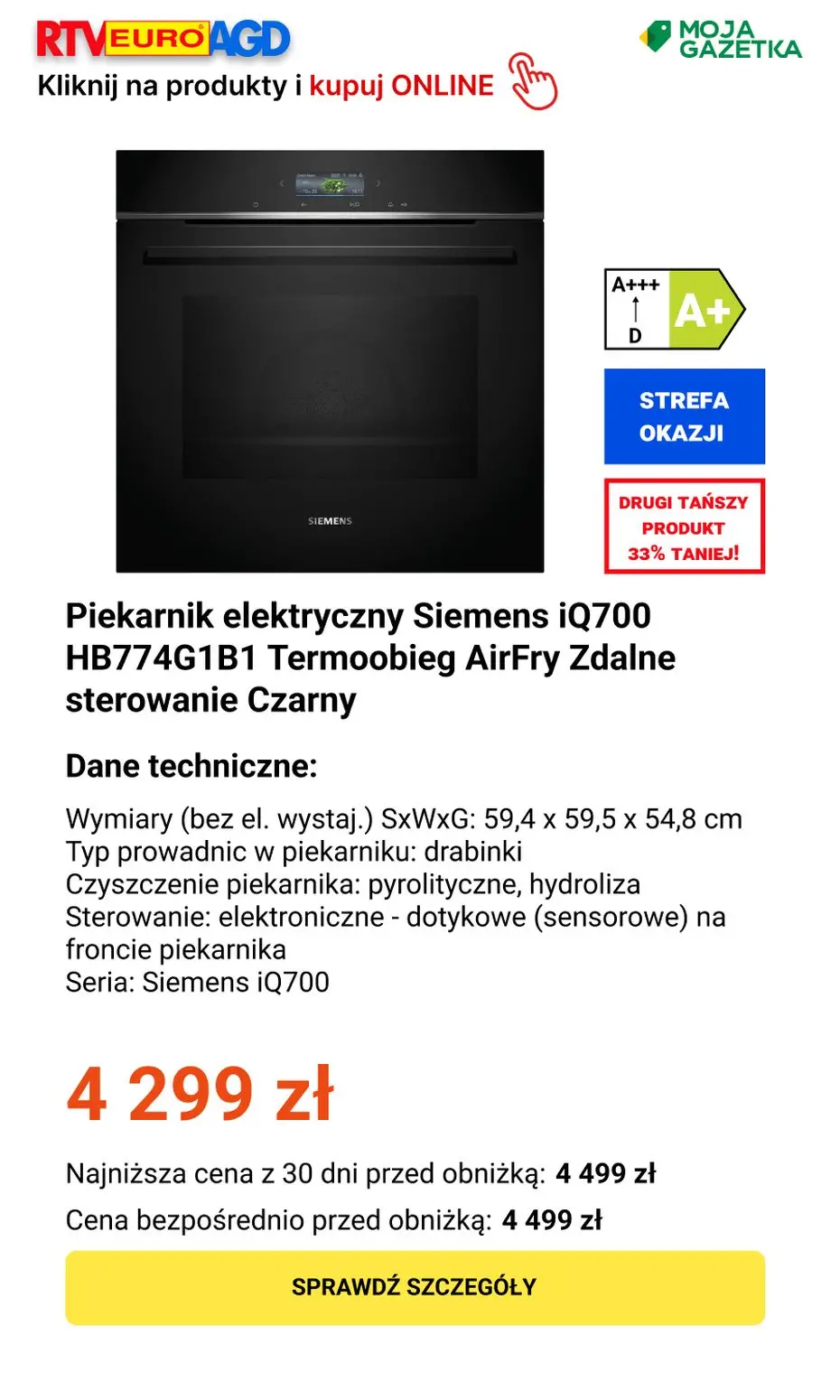 gazetka promocyjna RTV EURO AGD Drugi, tańszy –33% - Strona 22