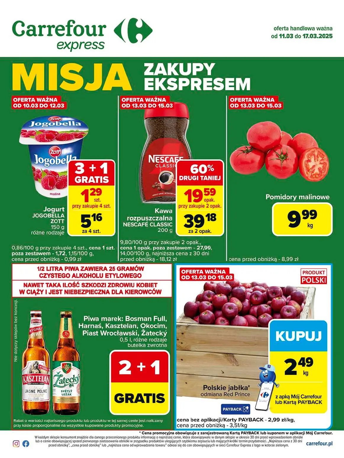 gazetka promocyjna Carrefour Express Zakupy ekspresem - Strona 1