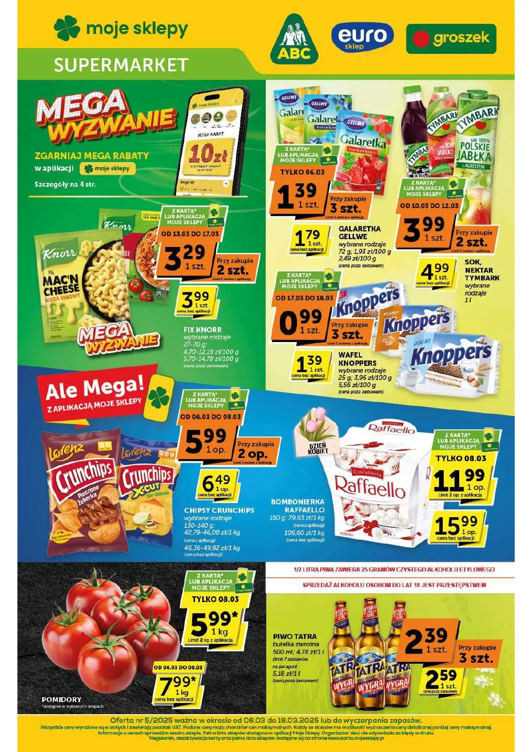 gazetka promocyjna groszek Supermarket - Strona 1