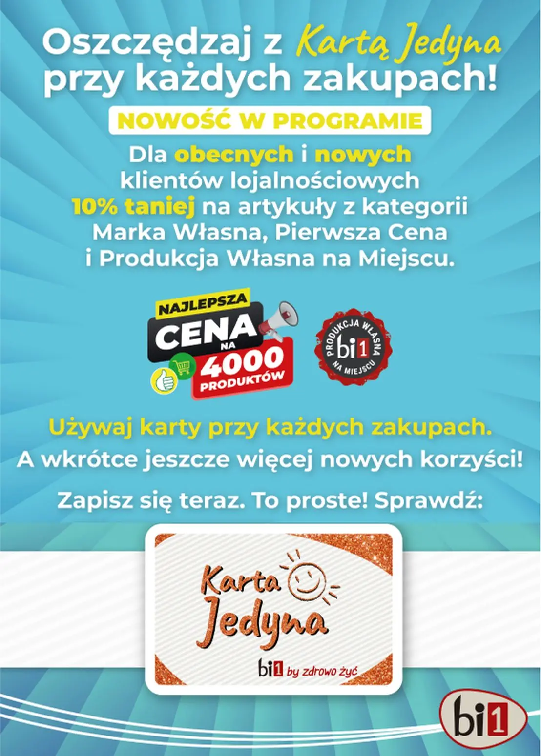 gazetka promocyjna bi1 Białystok, Ełk, Rzeszów, Szczecin - Strona 30