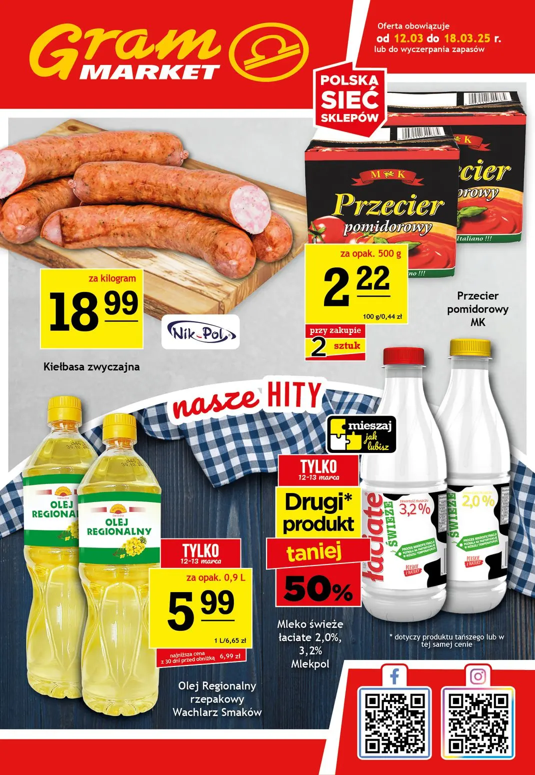 gazetka promocyjna Gram Market  - Strona 1