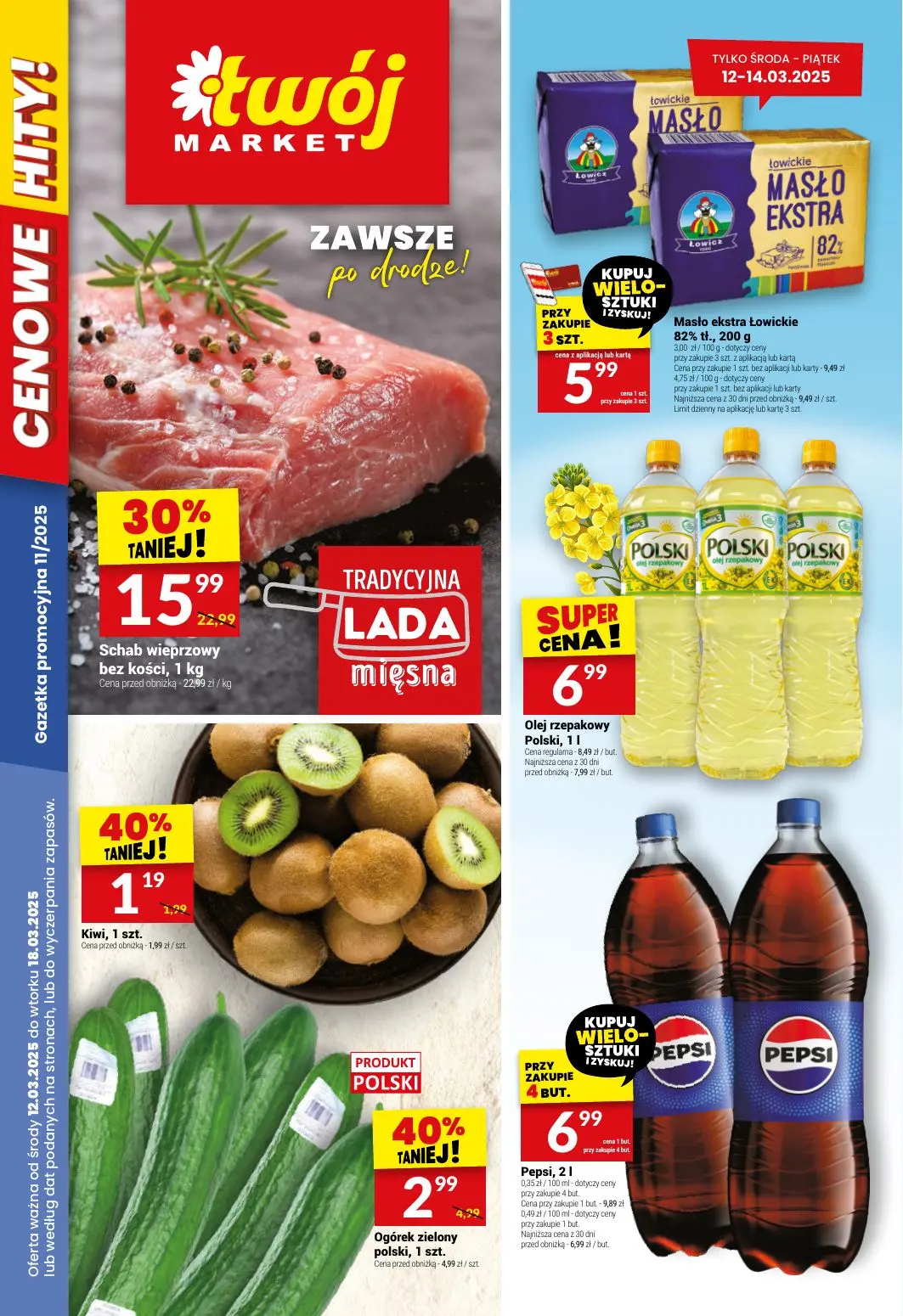 gazetka promocyjna Twój Market  - Strona 1