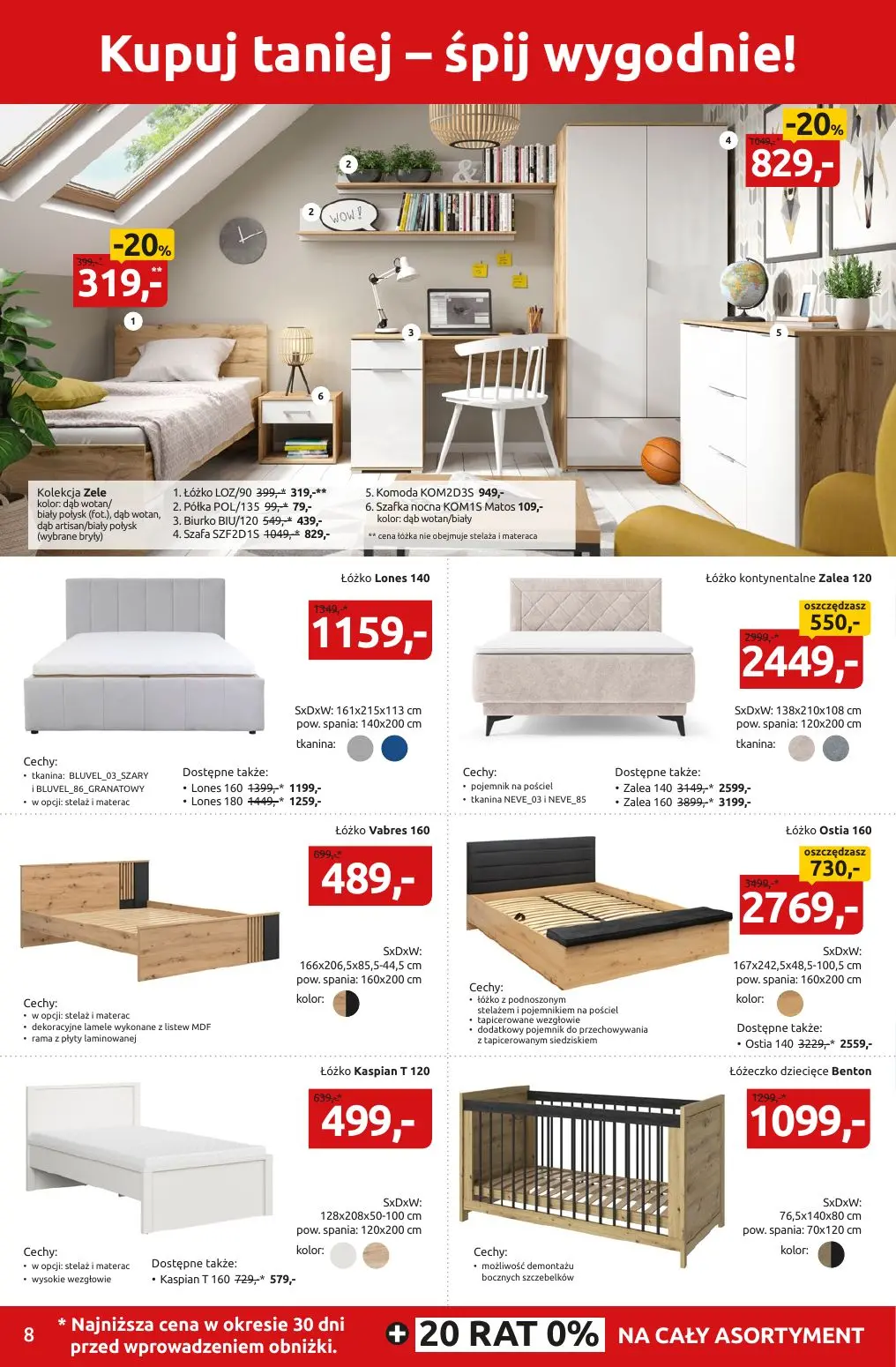 gazetka promocyjna Black Red White Wiosenna Eksplozja okazji do-40% - Strona 8