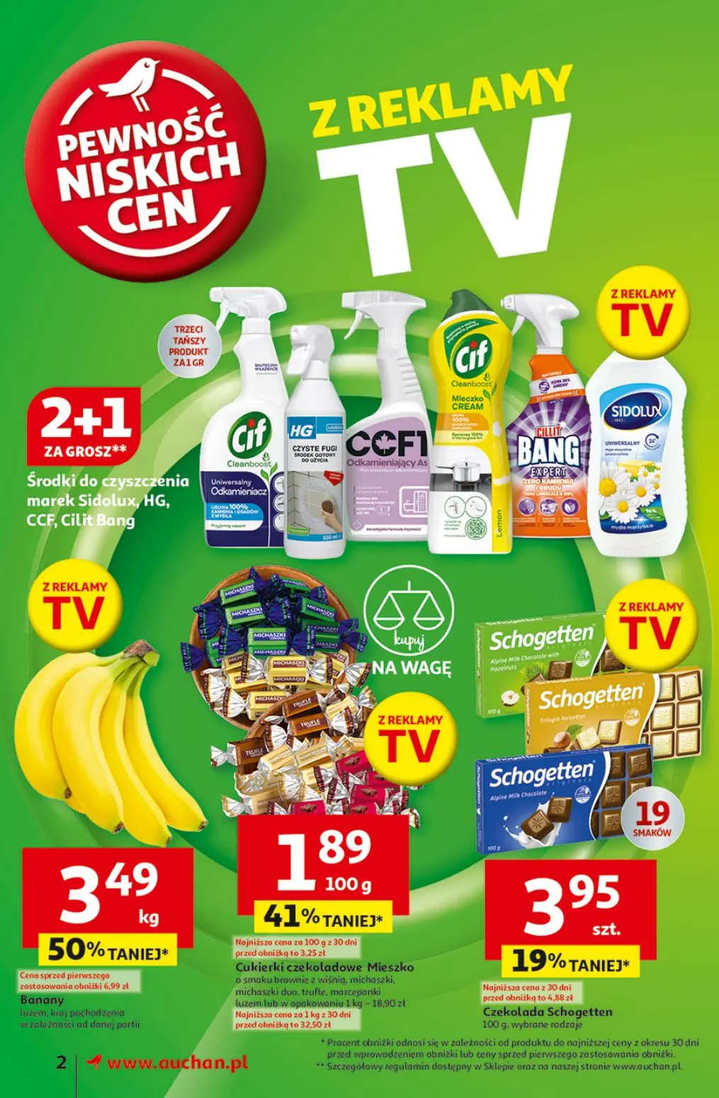 gazetka promocyjna Auchan Supermarket Pewność niskich cen - Strona 2