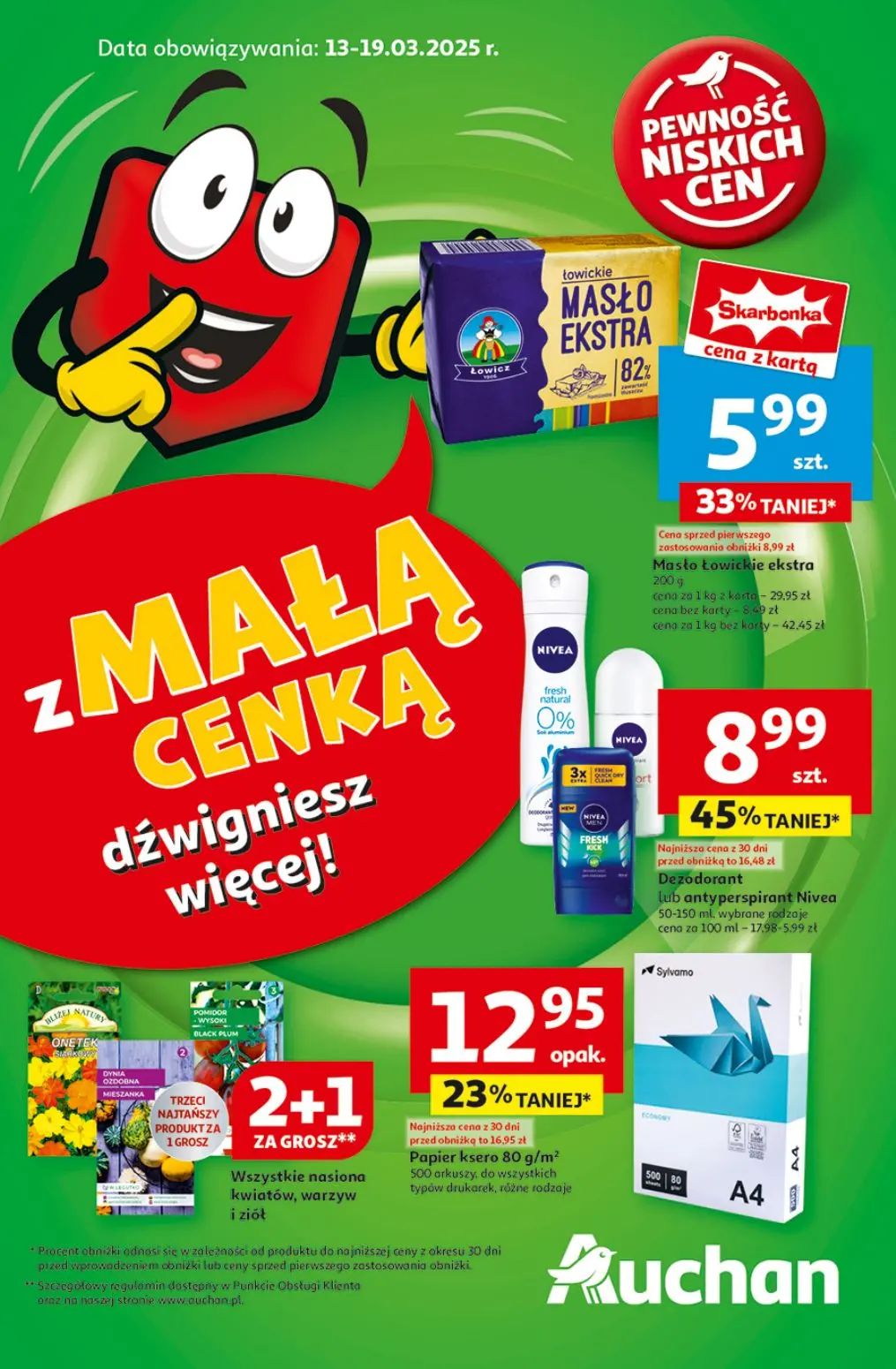 gazetka promocyjna Auchan Pewność niskich cen - Strona 1