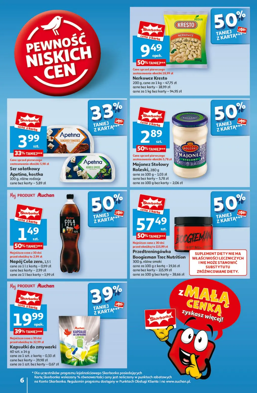 gazetka promocyjna Auchan Pewność niskich cen - Strona 6