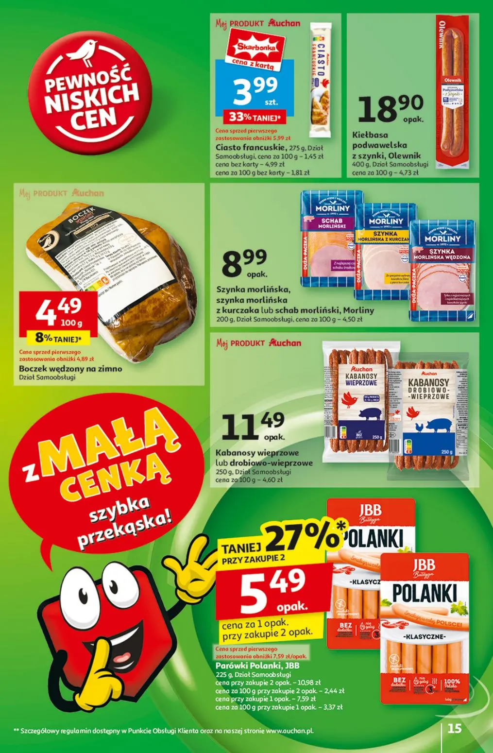 gazetka promocyjna Auchan Pewność niskich cen - Strona 17